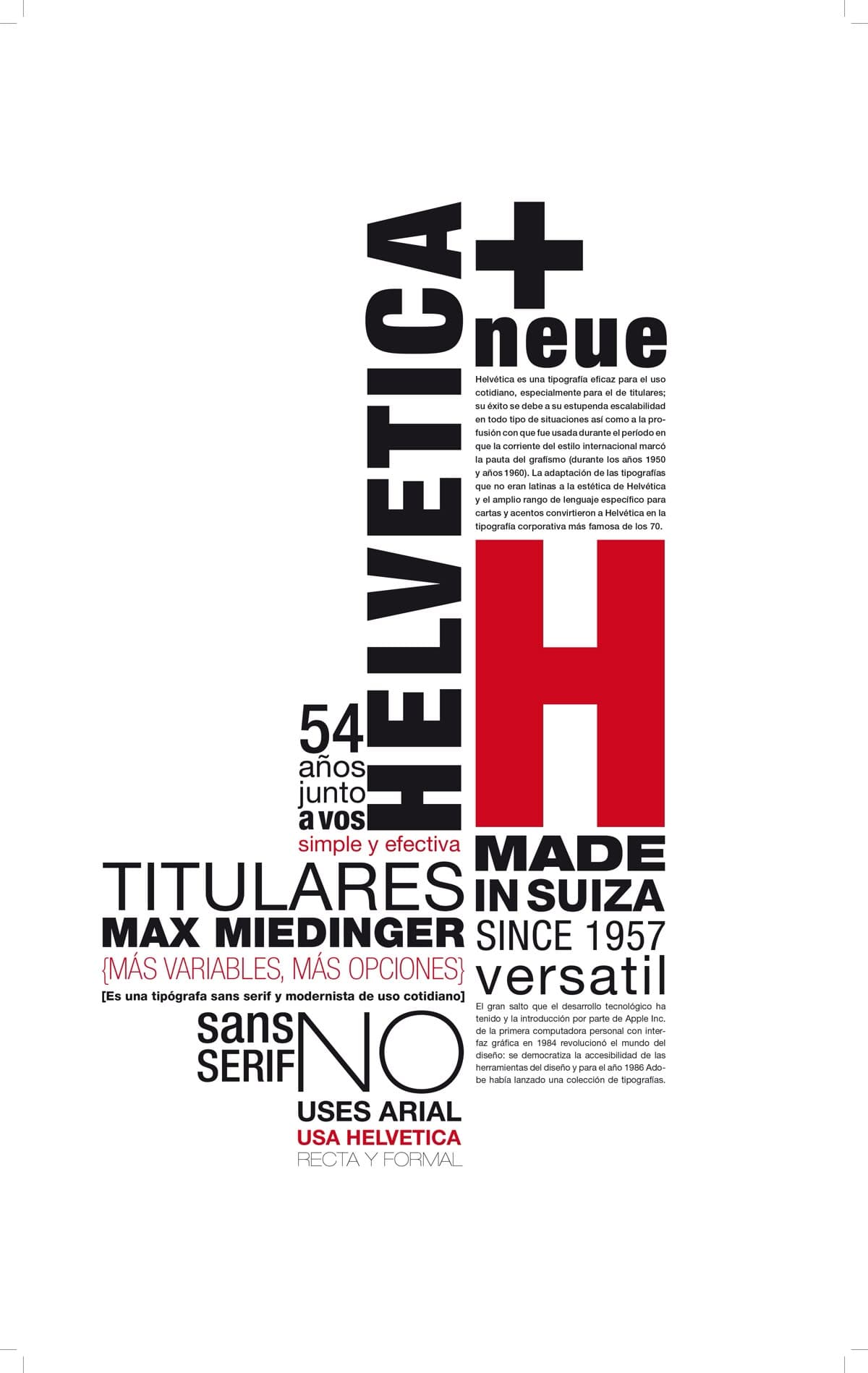 Typografie & Raum — Swiss Grid System